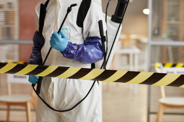 Professional Trauma Scene Cleanup technician working in Elliott, IA